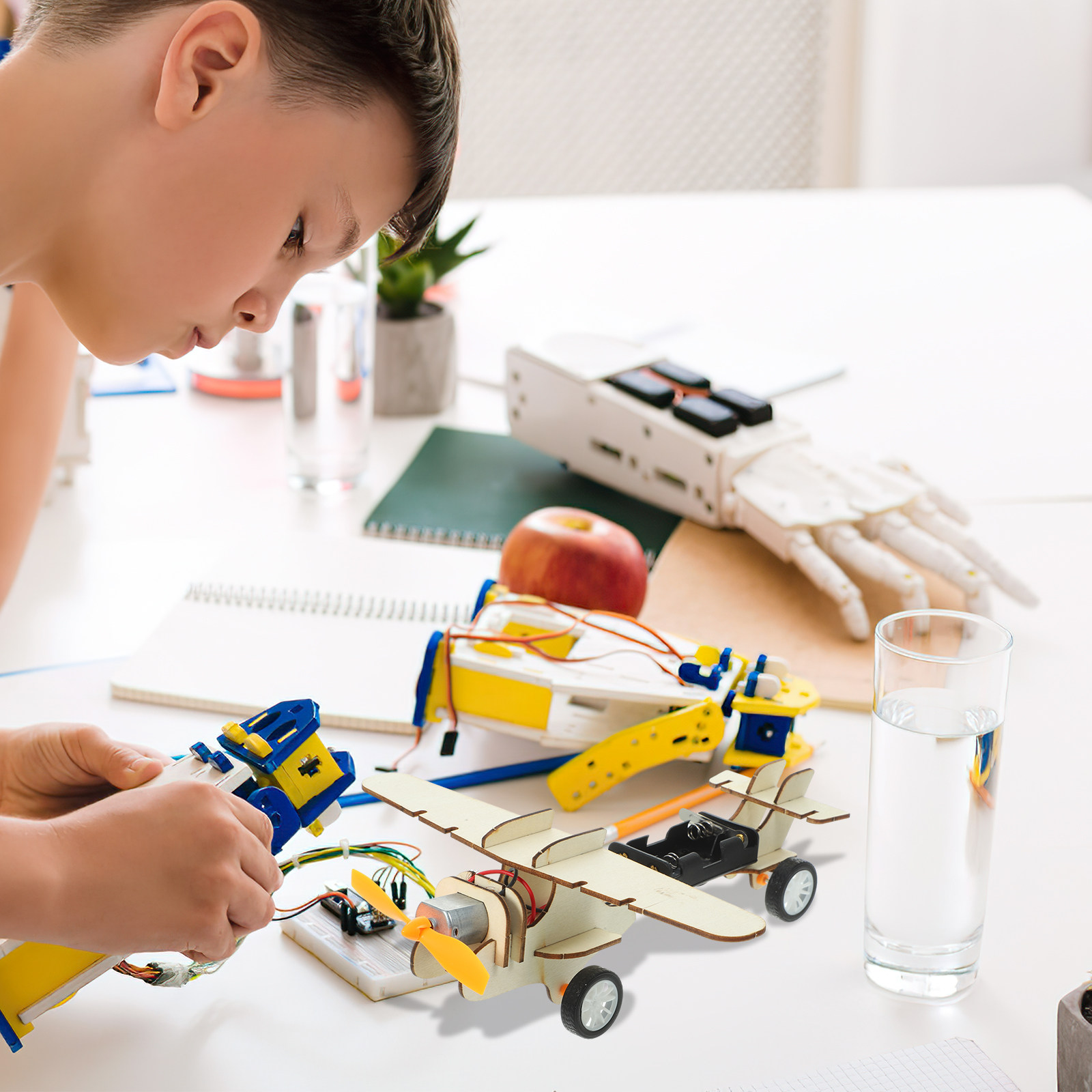 1Set Wooden Glider Plane DIY S - Science Project Physics 评论和价格