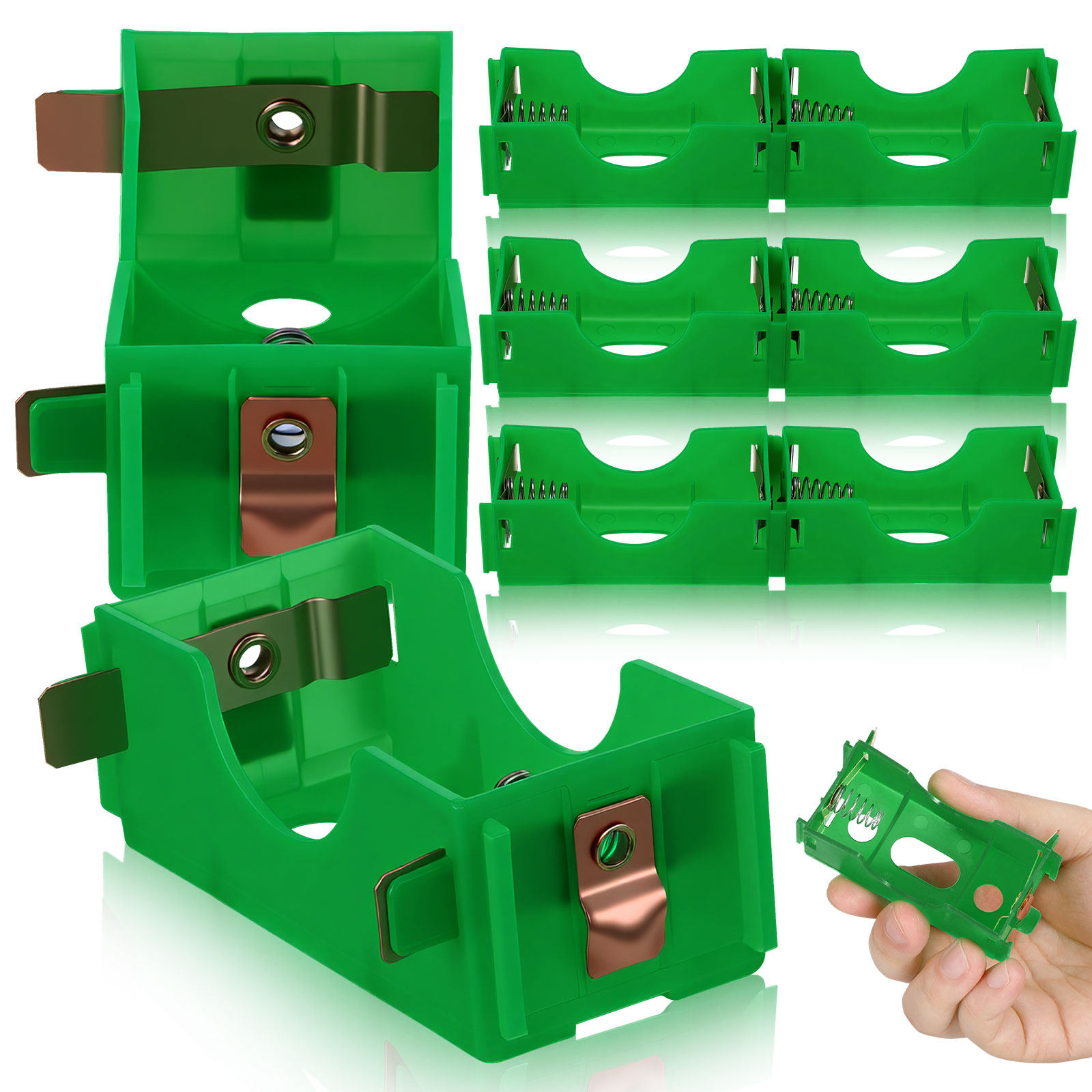8Pcs ABS Battery Box for Physi - Science Project Physics 评论和价格
