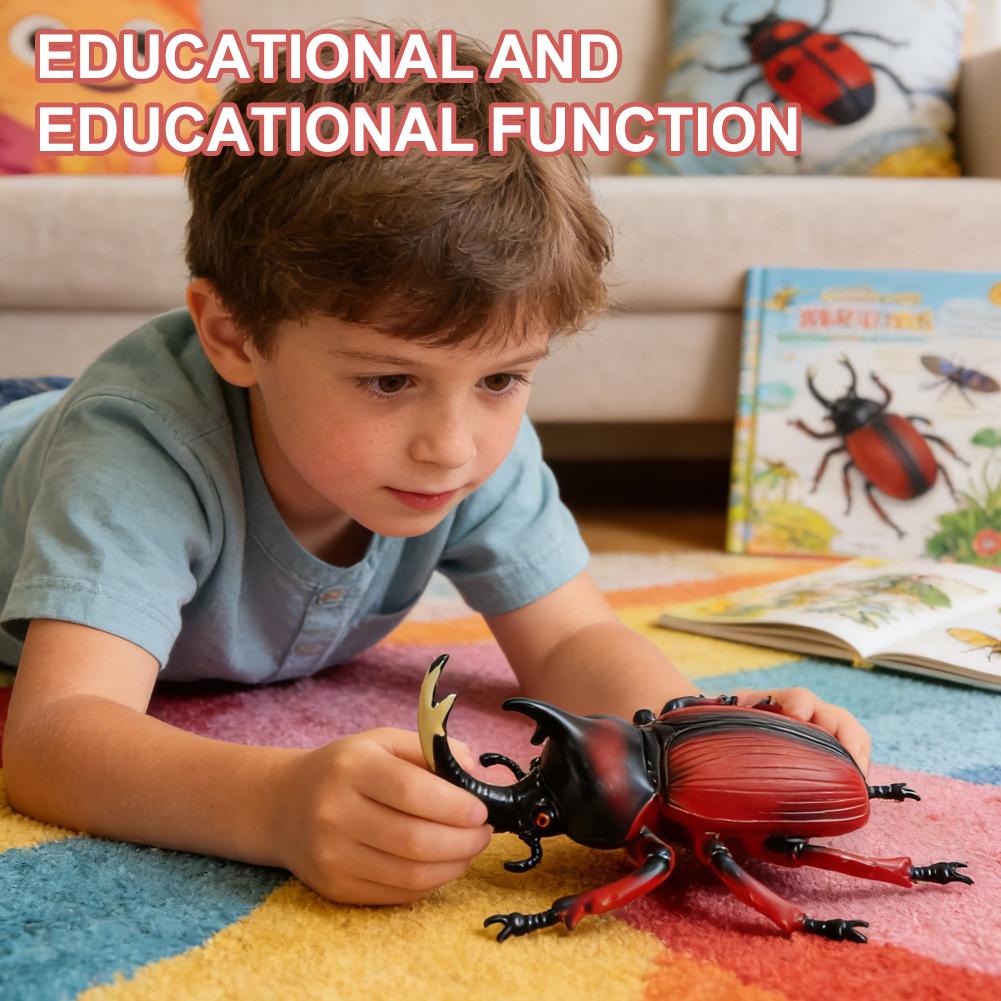 Realistic Stag Beetle Figurine - Science Nature 评论和价格