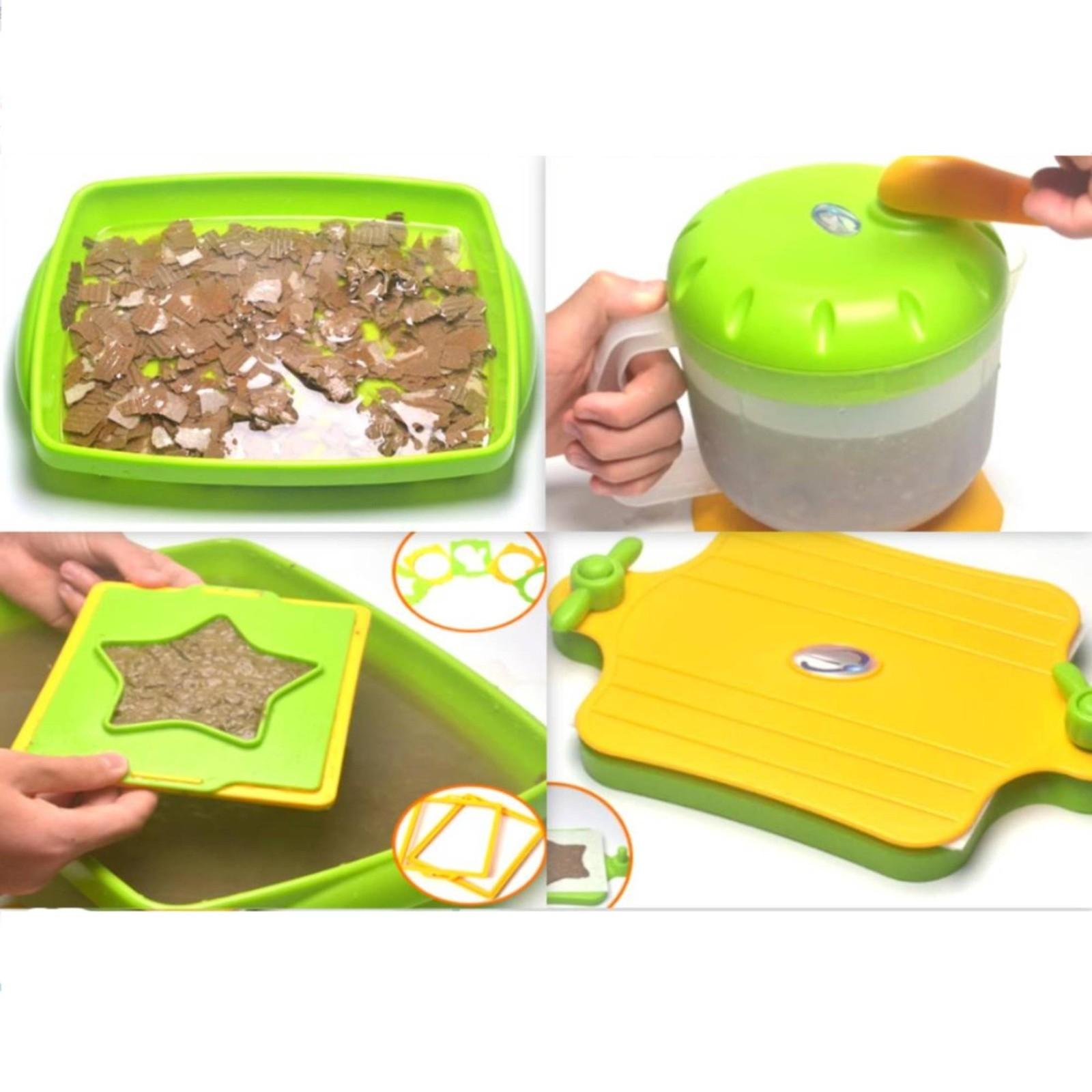 Kids Paper Making Kit DIY Craf - Science Project Toys Making 评论和价格